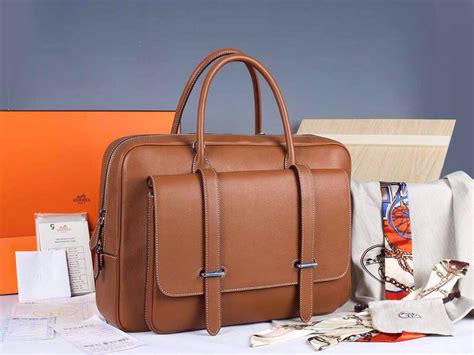 hermes briefcase bag|Hermes leather briefcase.